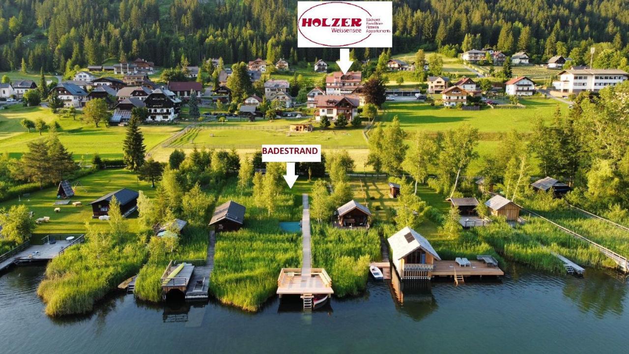 Ferienhaus Holzer Weissensee Eksteriør bilde
